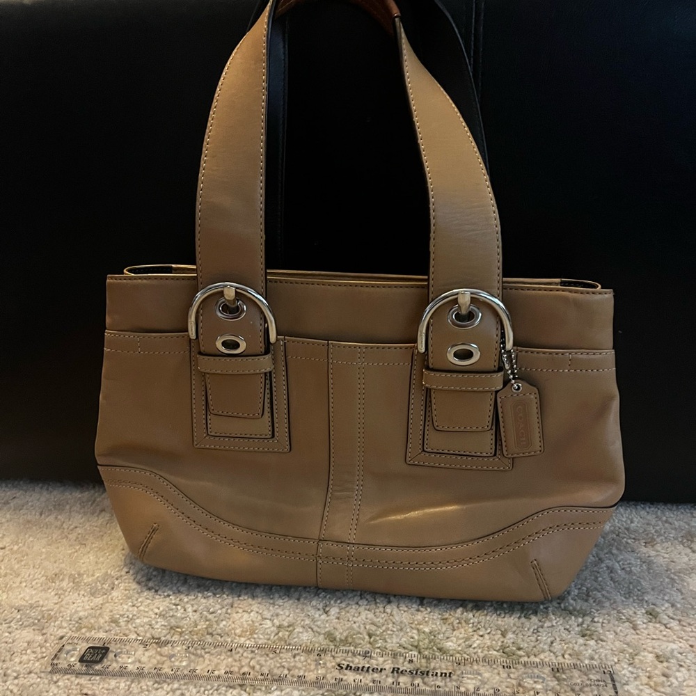 Coach Tan Leather Soho F12302 Bag
